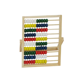 ΑΡΙΘΜΗΤΗΡΙΟ 100 ΜΠΙΛΙΕΣ ΞΥΛΙΝΟ 14x18.5cm