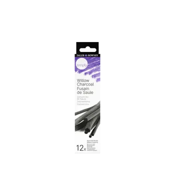 DALER ROWNEY ΚΑΡΒΟΥΝΟ ΨΙΧΑ ΔΙΑΦΟΡΑ ΜΕΓΕΘΗ SIMPLY 12 ΤΕΜΑΧΙΑ