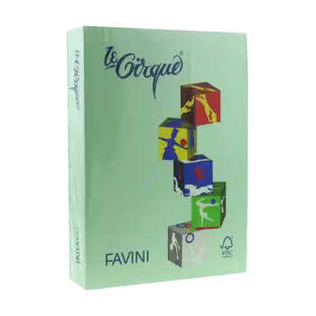 FAVINI ΧΑΡΤΙ Α4 160gsm ΠΡΑΣΙΝΟ ΠΑΣΤΕΛ 250 ΦΥΛΛΑ