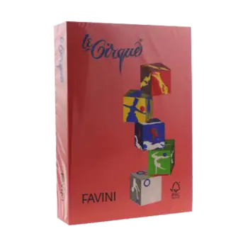 FAVINI ΧΑΡΤΙ Α4 160gsm ΚΟΚΚΙΝΟ 250 ΦΥΛΛΑ