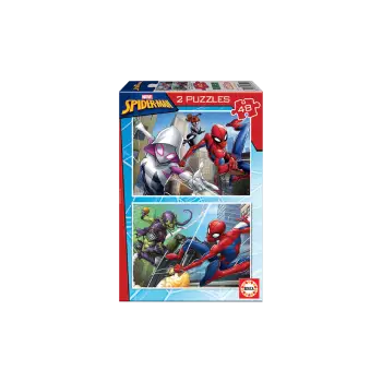 EDUCA ΠΑΖΛ 2x48 ΚΟΜΜΑΤΙΑ SPIDER-MAN