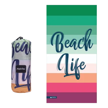 ALPINTEC ΠΕΤΣΕΤΑ MICROFIBER 80x160cm BEACH LIFE