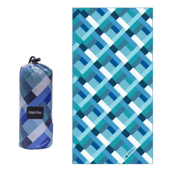 ALPINTEC ΠΕΤΣΕΤΑ MICROFIBER 80x160cm NORM II  ΜΠΛΕ