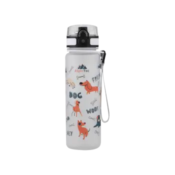 ALPINTEC ΠΑΓΟΥΡΙ ΠΑΙΔΙΚΟ ΠΛΑΣΤΙΚΟ BPA-FREE 500ml HAPPY DOGS ΛΕΥΚΟ