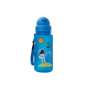 ALPINTEC ΠΑΓΟΥΡΙ ΠΑΙΔΙΚΟ ΜΕ ΚΑΛΑΜΑΚΙ ΠΛΑΣΤΙΚΟ BPA-FREE 400ml CARS ΜΠΛΕ