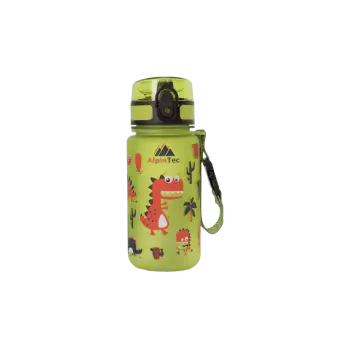 ALPINTEC ΠΑΓΟΥΡΙ ΠΑΙΔΙΚΟ ΠΛΑΣΤΙΚΟ BPA-FREE 350ml DINO ΠΡΑΣΙΝΟ