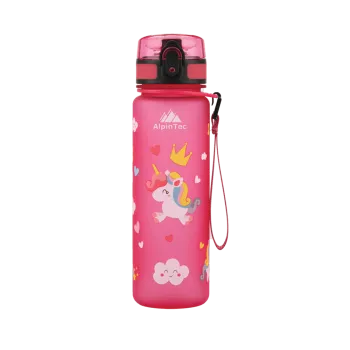 ALPINTEC ΠΑΓΟΥΡΙ ΠΑΙΔΙΚΟ ΠΛΑΣΤΙΚΟ BPA-FREE 500ml UNICORN ΡΟΖ