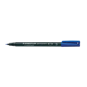 STAEDTLER ΜΑΡΚΑΔΟΡΟΣ ΑΝΕΞΙΤΗΛΟΣ LUMOCOLOR EXTRA FINE ΜΠΛΕ 10 ΤΕΜΑΧΙΑ (Το προιόν πωλείται σε μεμονωμένα τεμάχια του ενός)