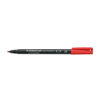 STAEDTLER ΜΑΡΚΑΔΟΡΟΣ ΑΝΕΞΙΤΗΛΟΣ LUMOCOLOR MEDIUM ΚΟΚΚΙΝΟ 10 ΤΕΜΑΧΙΑ (Το προιόν πωλείται σε μεμονωμένα τεμάχια του ενός)