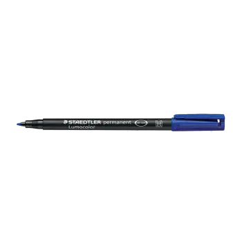 STAEDTLER ΜΑΡΚΑΔΟΡΟΣ ΑΝΕΞΙΤΗΛΟΣ LUMOCOLOR MEDIUM ΜΠΛΕ 10 ΤΕΜΑΧΙΑ (Το προιόν πωλείται σε μεμονωμένα τεμάχια του ενός)