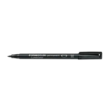 STAEDTLER ΜΑΡΚΑΔΟΡΟΣ ΑΝΕΞΙΤΗΛΟΣ LUMOCOLOR MEDIUM ΜΑΥΡΟ 10 ΤΕΜΑΧΙΑ (Το προιόν πωλείται σε μεμονωμένα τεμάχια του ενός)