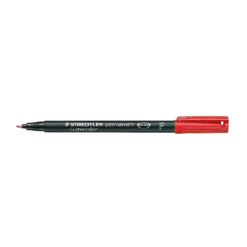STAEDTLER ΜΑΡΚΑΔΟΡΟΣ ΑΝΕΞΙΤΗΛΟΣ LUMOCOLOR FINE ΚΟΚΚΙΝΟ 10 ΤΕΜΑΧΙΑ (Το προιόν πωλείται σε μεμονωμένα τεμάχια του ενός)