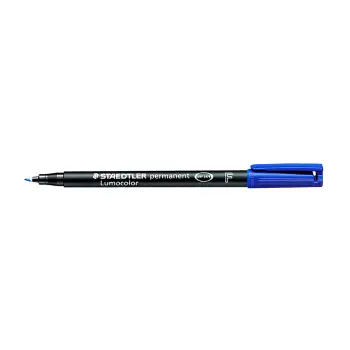 STAEDTLER ΜΑΡΚΑΔΟΡΟΣ ΑΝΕΞΙΤΗΛΟΣ LUMOCOLOR FINE ΜΠΛΕ 10 ΤΕΜΑΧΙΑ (Το προιόν πωλείται σε μεμονωμένα τεμάχια του ενός)