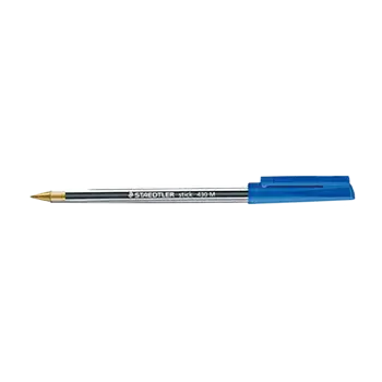 STAEDTLER ΣΤΥΛΟ 430 MEDIUM ΜΠΛΕ 10 ΤΕΜΑΧΙΑ (Το προιόν πωλείται σε μεμονωμένα τεμάχια του ενός)