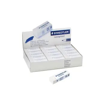 STAEDTLER ΓΟΜΑ 43x19x13mm RASOPLAST 30 ΤΕΜΑΧΙΑ (Το προιόν πωλείται σε μεμονωμένα τεμάχια του ενός)