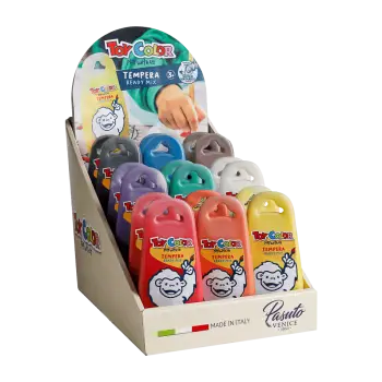 TOY COLOR ΤΕΜΠΕΡΑ SUPERWASH 170ml KIDS ΒΙΤΡΙΝΑ 18 ΤΕΜΑΧΙΑ (Το προιόν πωλείται σε μεμονωμένα τεμάχια του ενός)