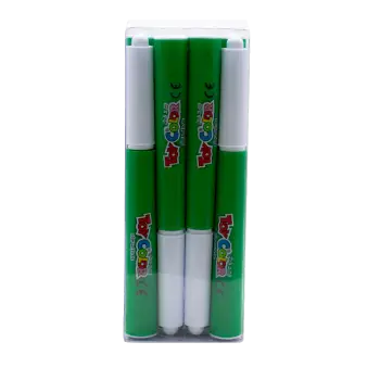 TOY COLOR ΜΑΡΚΑΔΟΡΟΣ JUMBO SUPERWASHABLE Φ5mm KIDS ΠΡΑΣΙΝΟΣ 12 TΕΜΑΧΙΑ (Το προιόν πωλείται σε μεμονωμένα τεμάχια του ενός)