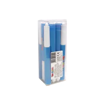 TOY COLOR ΜΑΡΚΑΔΟΡΟΣ JUMBO SUPERWASHABLE Φ5mm KIDS ΓΑΛΑΖΙΟΣ 12 ΤΕΜΑΧΙΑ (Το προιόν πωλείται σε μεμονωμένα τεμάχια του ενός)