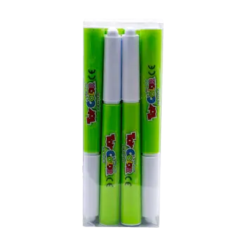 TOY COLOR ΜΑΡΚΑΔΟΡΟΣ JUMBO SUPERWASHABLE Φ5mm KIDS ΛΑΧΑΝΙ 12 ΤΕΜΑΧΙΑ (Το προιόν πωλείται σε μεμονωμένα τεμάχια του ενός)