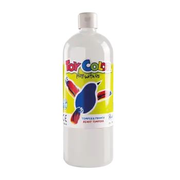 TOY COLOR ΤΕΜΠΕΡΑ SUPERWASHABLE 1000ml PRIMARY ΛΕΥΚΗ