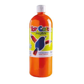 TOY COLOR ΤΕΜΠΕΡΑ SUPERWASHABLE 1000ml PRIMARY ΠΟΡΤΟΚΑΛΙ
