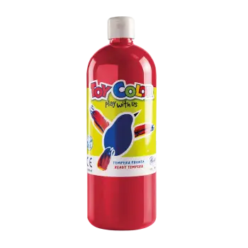 TOY COLOR ΤΕΜΠΕΡΑ SUPERWASHABLE 1000ml PRIMARY CARMINE ΚΟΚΚΙΝΗ