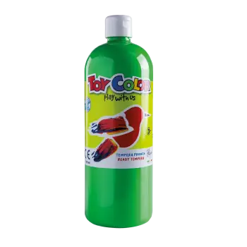 TOY COLOR ΤΕΜΠΕΡΑ SUPERWASHABLE 1000ml PRIMARY LIGHT ΠΡΑΣΙΝΟ