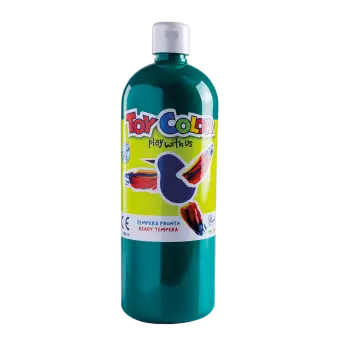 TOY COLOR ΤΕΜΠΕΡΑ SUPERWASHABLE 1000ml PRIMARY EMERALD ΠΡΑΣΙΝΟ