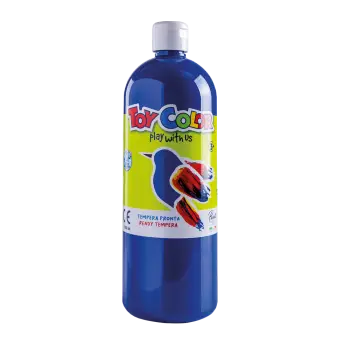 TOY COLOR ΤΕΜΠΕΡΑ SUPERWASHABLE 1000ml PRIMARY COBALT ΜΠΛΕ