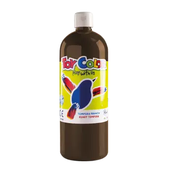TOY COLOR ΤΕΜΠΕΡΑ SUPERWASHABLE 1000ml PRIMARY BURNT SIENA