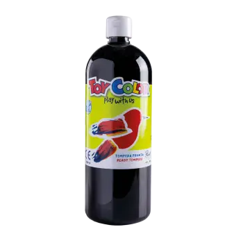 TOY COLOR ΤΕΜΠΕΡΑ SUPERWASHABLE 1000ml PRIMARY ΜΑΥΡΗ