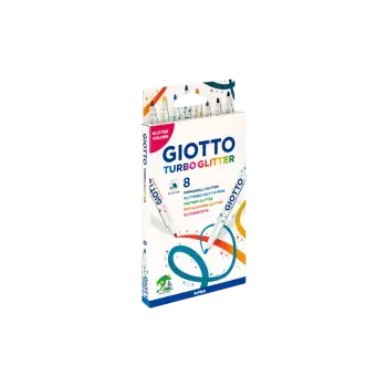 GIOTTO ΜΑΡΚΑΔΟΡΟΙ TURBO GLITTER 3+ 8 TEMAXIA