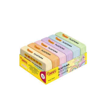 JOVI ΠΛΑΣΤΕΛΙΝΗ 3+ ΣΕΤ 6 ΧΡΩΜΑΤΑ 50gr PASTEL