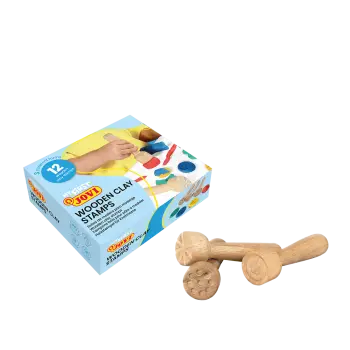 JOVI ΣΦΡΑΓΙΔΑ ΠΗΛΟΥ/ΠΛΑΣΤΕΛΙΝΗΣ ΞΥΛΙΝΗ 3 ΣΧΕΔΙΑ MY FIRST ΑΣΣΟΡΤΙ 12 TΕΜΑΧ (Το προιόν πωλείται σε μεμονωμένα τεμάχια του ενός)