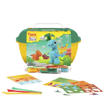 JOVI ΚΑΤΑΣΚΕΥΗ ΠΛΑΣΤΕΛΙΝΗ & ΕΡΓΑΛΕΙΑ 3+ ΚΟΥΤΙ ΣΕΤ 55 ΤΕΜΑΧΙΑ PLAY & FU