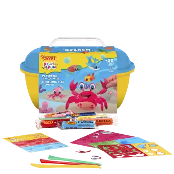 JOVI ΚΑΤΑΣΚΕΥΗ ΠΛΑΣΤΕΛΙΝΗ & ΕΡΓΑΛΕΙΑ 3+ ΚΟΥΤΙ ΣΕΤ 55 ΤΕΜΑΧΙΑ PLAY & FU