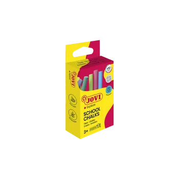 JOVI ΚΙΜΩΛΙΑ WASHABLE ΧΑΡΤΙΝΟ BLISTER 10 ΧΡΩΜΑΤΑ 9x80mm 3+ SCHOOL 10 ΤΕΜΑΧΙΑ (Το προιόν πωλείται σε μεμονωμένα τεμάχια του ενός)