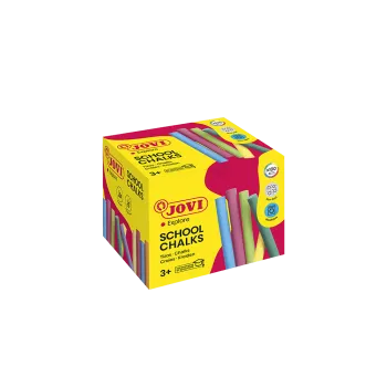 JOVI ΚΙΜΩΛΙΑ WASHABLE 10 ΧΡΩΜΑΤΑ 9x80mm SCHOOL 3+ 100 ΤΕΜΑΧΙΑ