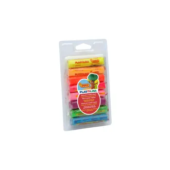 JOVI ΠΛΑΣΤΕΛΙΝΗ 2+ 8 ΧΡΩΜΑΤΑ 15gr NEON 8 ΤΕΜΑΧΙΑ
