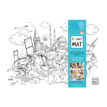 AKADEMI ΣΟΥΠΛΑ ΕΠΙΦΑΝΕΙΑ ΖΩΓΡΑΦΙΚΗΣ Η ΠΟΛΗ 48x33.5cm FUNNY MAT
