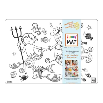 AKADEMI ΣΟΥΠΛΑ ΕΠΙΦΑΝΕΙΑ ΖΩΓΡΑΦΙΚΗΣ ΓΟΡΓΟΝΑ 48x33.5cm FUNNY MAT