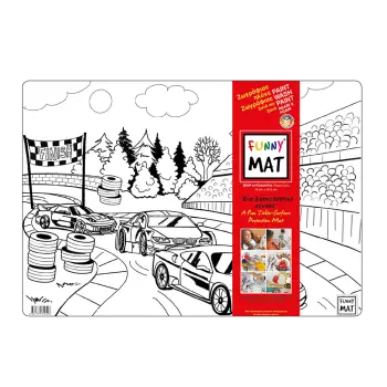AKADEMI ΣΟΥΠΛΑ ΕΠΙΦΑΝΕΙΑ ΖΩΓΡΑΦΙΚΗΣ 48x33.5cm FUNNY MAT ΑΓΩΝΙΣΤΙΚΑ ΑΥΤΟΚΙΝ