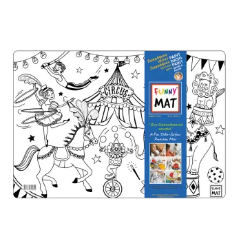 AKADEMI ΣΟΥΠΛΑ ΕΠΙΦΑΝΕΙΑ ΖΩΓΡΑΦΙΚΗΣ 48x33.5cm FUNNY MAT ΤΣΙΡΚΟ