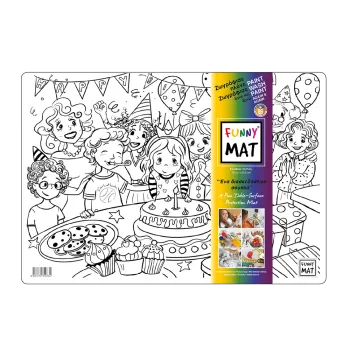 AKADEMI ΣΟΥΠΛΑ ΕΠΙΦΑΝΕΙΑ ΖΩΓΡΑΦΙΚΗΣ 48x33.5cm FUNNY MAT ΓΕΝΕΘΛΙΑ