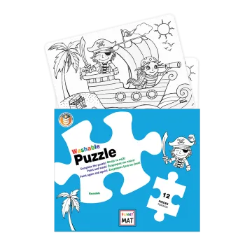 AKADEMI ΠΑΖΛ ΕΠΙΦΑΝΕΙΑ ΖΩΓΡΑΦΙΚΗΣ ΠΕΙΡΑΤΕΣ 30x40cm FUNNY PUZZLE