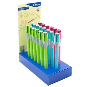 PILOT ΒΙΤΡΙΝΑ ΓΕΜΑΤΗ ΣΤΥΛΟ BALLPOINT 1.0mm MEDIUM SUPER GRIP G4 ΤΕΤΡΑΧΡΩΜΑ ΠΑΣΤΕΛ ΑΣ (Το προιόν πωλείται σε μεμονωμένα τεμάχια τ