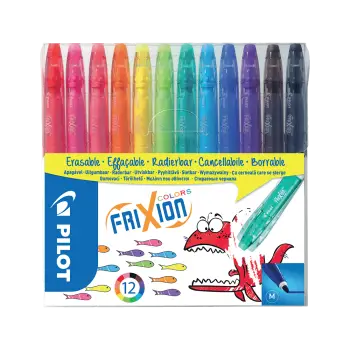 PILOT ΜΑΡΚΑΔΟΡΟΣ ΘΗΚΗ 12 ΧΡΩΜΑΤΑ FRIXION COLORS