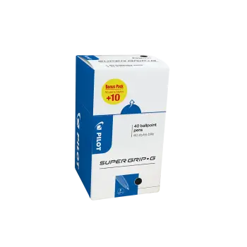 PILOT ΣΤΥΛΟ ΚΑΠΑΚΙ SUPER GRIP G FINE 30+10 ΔΩΡΟ ΜΑΥΡΟ 40 TEMAXIA (Το προιόν πωλείται σε μεμονωμένα τεμάχια του ενός)