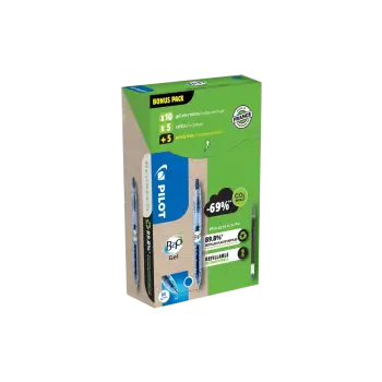 PILOT ΣΤΥΛΟ BEGREEN B2P GEL 0.7 PROMO 10Τ & ΑΝΤΑΛΛΑΚΤΙΚΟ 5+5 ΔΩΡΟ ΜΠΛΕ BEGREEN