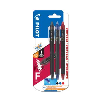 PILOT ΣΤΥΛΟ FRIXION POINT CLICKER 0.5mm 3 ΧΡΩΜΑΤΑ ΑΣΣΟΡΤΙ 3 ΤΕΜΑΧΙΑ
